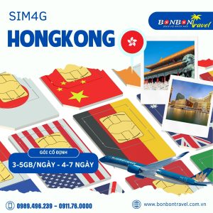 Sim Hong Kong - Gói Theo Ngày