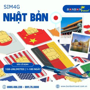 Sim Nhật Bản - Gói Theo Ngày